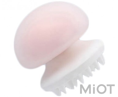 Масажний гребінець для тварин JellyFish FURRYTAIL Pet Massage Comb Pink