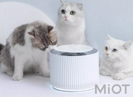 Розумна поїлка для тварин Furrytail Smart Cat Water Dispenser White (3018768)