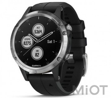 Розумний годинник Xiaomi Garmin Fenix 5 Plus Sapphire Black
