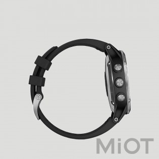 Розумний годинник Xiaomi Garmin Fenix 5 Plus Sapphire Black