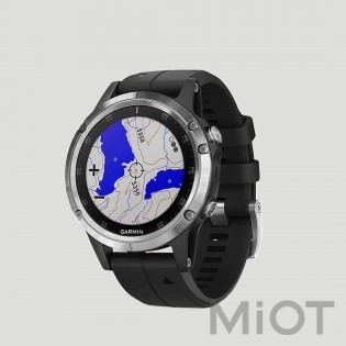 Розумний годинник Xiaomi Garmin Fenix 5 Plus Sapphire Black