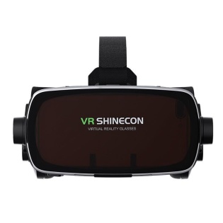 Гарнiтура вiртуальної реальностi Shinecon SC-G07E з навушниками (Чорно-сiрий)