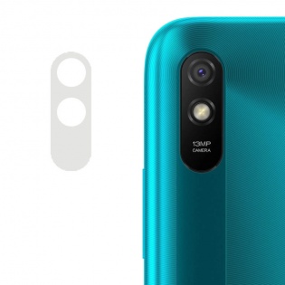 Гибкое защитное стекло 0.18mm на камеру (тех.пак) для Xiaomi Redmi 9A Прозрачный (152124)
