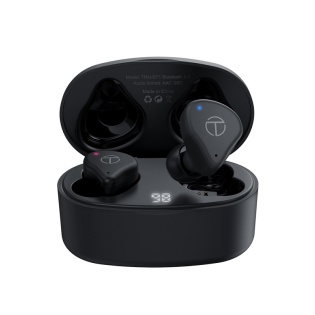 Гібридні Bluetooth навушники TRN BT1 з арматурними та динамічними випромінювачами (Чорний)