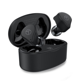 Гібридні Bluetooth навушники TRN BT1 з арматурними та динамічними випромінювачами (Чорний)