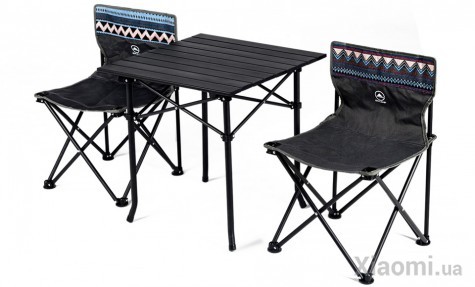 Набор Xiaomi Gocamp OBS1005 folding picnic table and chair three-piece