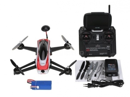 Гоночный FPV квадрокоптер SkyRC Sokar 280мм RTF с дисплеем
