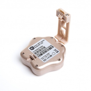 GPS маячок для кошек и собак GPS collar V30 (Золотой)