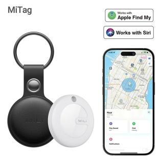 GPS трекер з маячком для собак MiTag (Чорний)