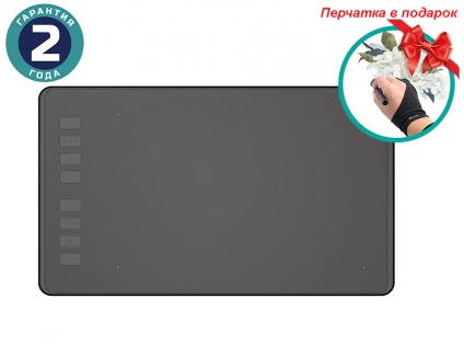 Графический планшет Huion Inspiroy H950P + перчатка