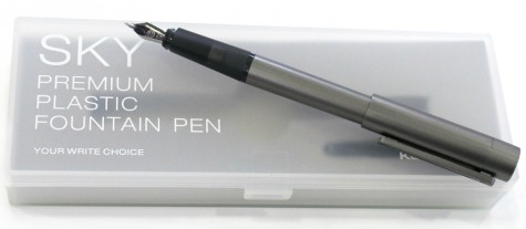 Перьевая ручка Xiaomi KACO SKY Premium Plastic Fountain Pen Gray (KC-0309)
