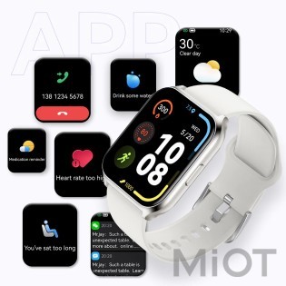 Смарт годинник Xiaomi Haylou Filwans GTS Mini Smartwatch Silver