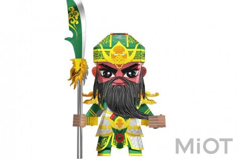 Колекційна модель PIECECOOL Lagsse'GUAN YU Q004