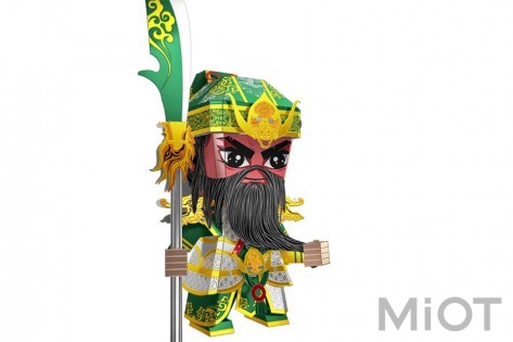 Колекційна модель PIECECOOL Lagsse'GUAN YU Q004