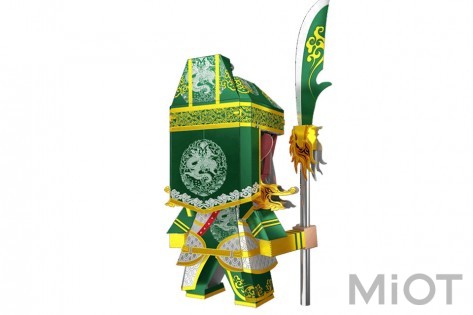 Колекційна модель PIECECOOL Lagsse'GUAN YU Q004