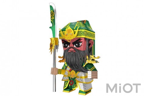 Колекційна модель PIECECOOL Lagsse'GUAN YU Q004