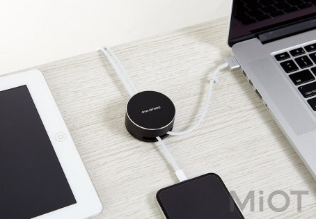 Органайзер для кабеля Xiaomi Guildford Cable organizer Black (GFAGPX7)