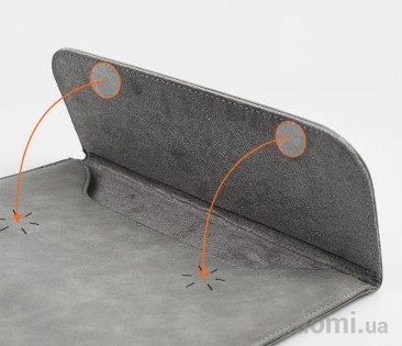 Чехол-карман для ноутбуков GYSFONE Notebook Protective Cover Grey 27*35cm 6970648859688