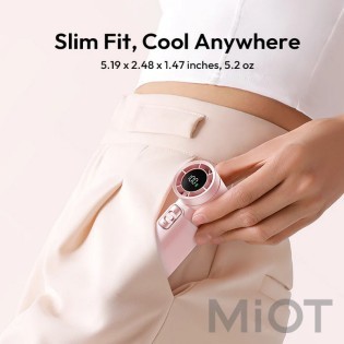 Портативный вентилятор Xiaomi Sothing Turbo Handheld Fan Engine Slim DSHJ-S-2422C White