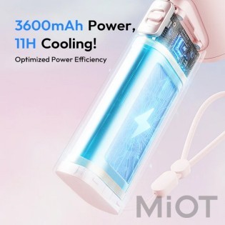 Портативний вентилятор Xiaomi Sothing Turbo Handheld Fan Engine Slim DSHJ-S-2422C White