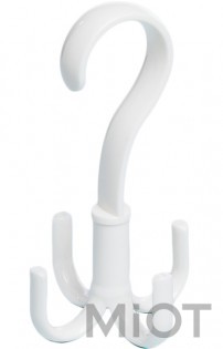 Вішалка з чотирма гачками Xiaomi Jordan Judy 2pcs White