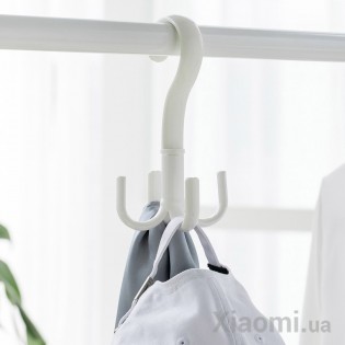 Вешалка с четырьмя крючками Xiaomi Jordan Judy 2pcs White