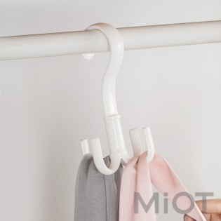 Вішалка з чотирма гачками Xiaomi Jordan Judy 2pcs White