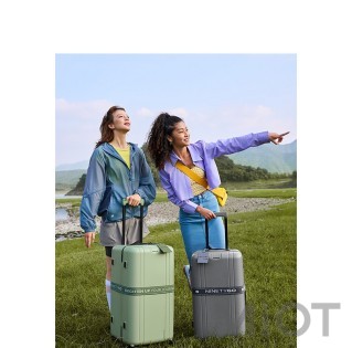 Чемодан Xiaomi Ninetygo HOBO Luggage 20` Green (6941413243704)