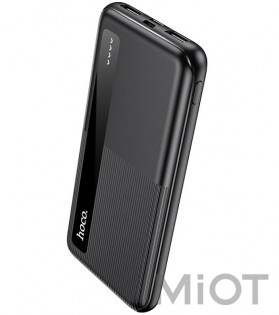 Універсальна батарея HOCO Tresor Powerbank J75 10000mAh 2USB/Type-C, 2A Black