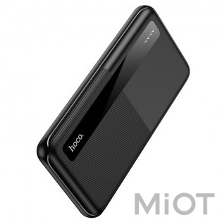 Універсальна батарея HOCO Tresor Powerbank J75 10000mAh 2USB/Type-C, 2A Black