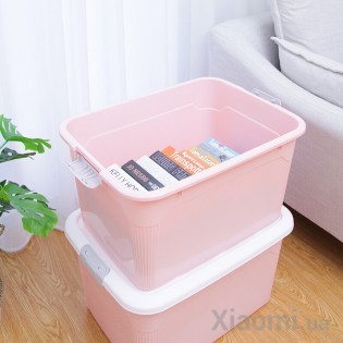 Органайзер для дома Xiaomi Xi Tianlong 55L Pink