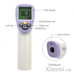 Бесконтактный термометр Hti Body Infrared Thermometer (HT-820D)