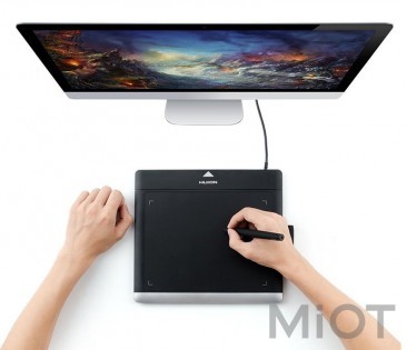 Графічний планшет Huion 680TF + рукавичка