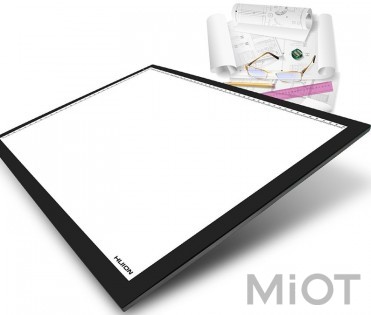 LED планшет (світлокопіювальні) Huion A3 + рукавичка