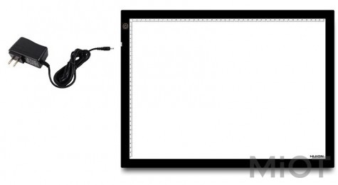 LED планшет (світлокопіювальні) Huion A3 + рукавичка
