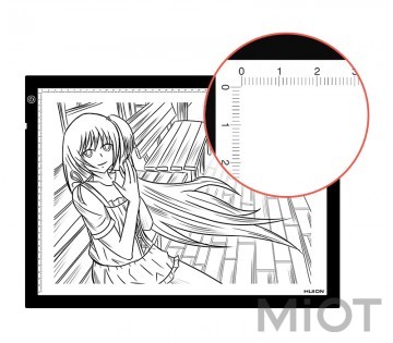LED планшет (світлокопіювальні) Huion A3 + рукавичка