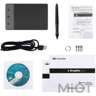 Графічний планшет Huion H420 + рукавичка