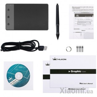 Графический планшет Huion H420 + перчатка