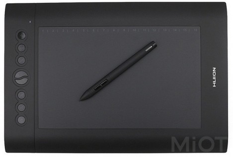 Графічний планшет Huion H610Pro + рукавичка