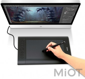 Графічний планшет Huion H610Pro + рукавичка
