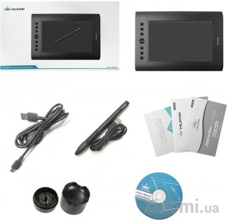 Графический планшет Huion H610Pro + перчатка