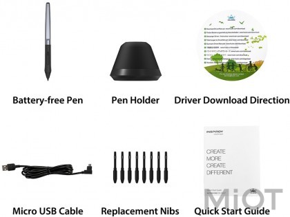 Графічний планшет Huion H640P + рукавичка