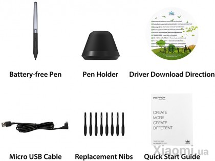 Графический планшет Huion H640P + перчатка