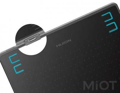Графічний планшет Huion HS64 + рукавичка