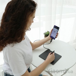 Графический планшет Huion HS64 + перчатка