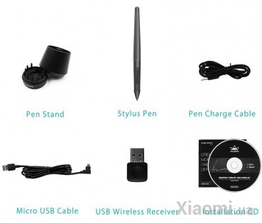 Графический планшет Huion Inspiroy Q11K + перчатка
