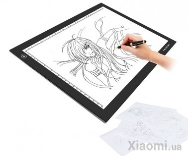 LED планшет (светокопировальный) Huion L4S + перчатка