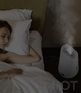 Зволожувач Xiaomi DEERMA Humidifier with Remote Control White DEM-LD220 4L
