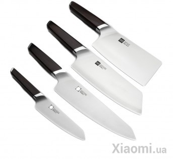 Набір ножів Xiaomi Huo Hou Fire Waiting Steel Knife Set з підставкою (4 pcs) (HU0033)
