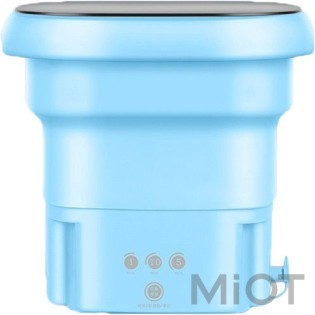 Складна портативна пральна машина Yiwu 8,5L Blue
